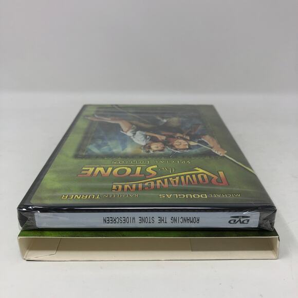 Romancing the Stone (DVD, 2006, Special Edition Widescreen) Slipcover New Sealed - Picture 3 of 6
